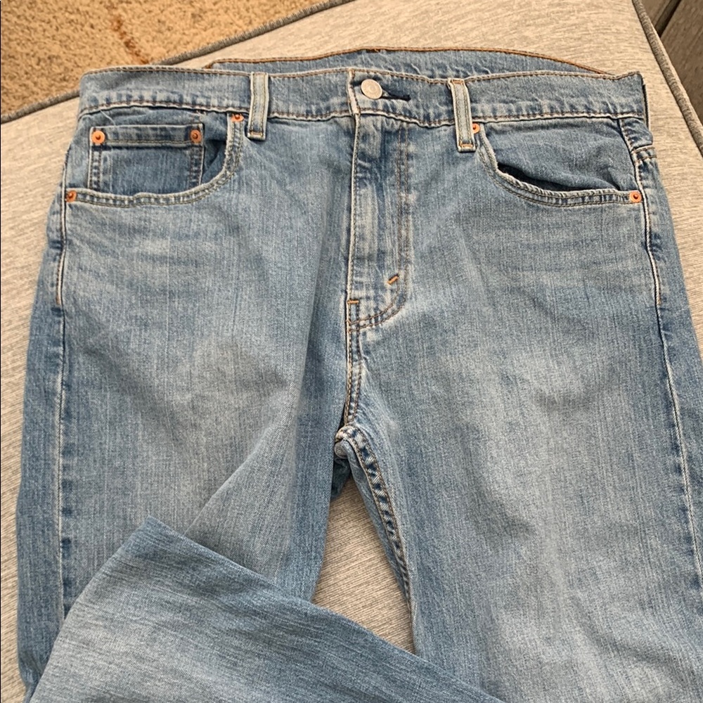 Levi's Blue Straight Jeans Classic Denim